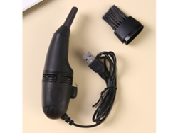 Mini Aspirador De Polvo Con Teclado, Aspirador De Polvo Portátil Inalámbrico Usb, Gusshious (negro)