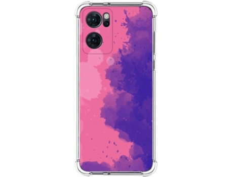 Carcasa para Oppo Find X5 Lite 5G TUMUNDOSMARTPHONE Dibujos Antigolpes Acuarela 07 Multicolor