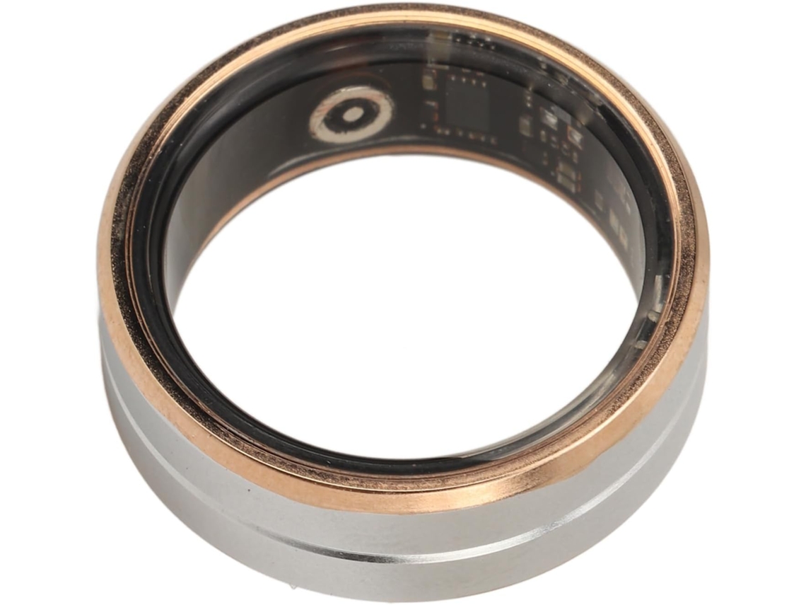 Anillo inteligente para monitoreo de salud, control remoto de cámara, recargable en oro/plata con aplicación Jortmrd (8)