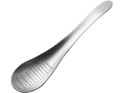 Cuchara para ajo y jengibre, cuchara ralladora de ajo, prensa de ajo manual. Rosewell