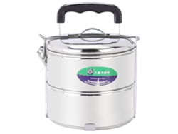 Fiambrera De Acero Inoxidable Con 2/3/4 Compartimentos Para Llevar El Almuerzo, Ideal Para El Hogar, La Oficina O La Escuela.