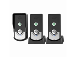 Timbre Inalámbrico Inteligente Con Intercomunicador, Recargable, Con Alcance De 1000 M Y 3 Niveles De Volumen Para El Hogar.
