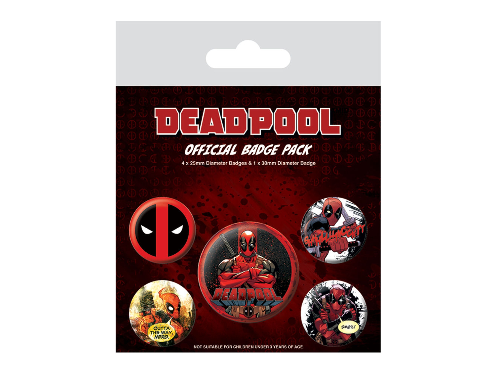 Pin DEADPOOL Pack