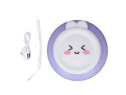 Calentador De Manos Usb Recargable Estilo Cartoon Conejo Cute 2 Modos De Temperatura Seguridad Alta Calefacción Rápida Para Invierno Hogar Oficina