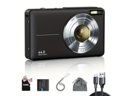 Câmara Digital Eifson Foto Y Vídeo Hd 1080p Zoom 16x Tarjeta De Memoria De 32 Gb Negro