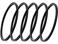 Juego de 5 anillos de sellado de silicona para botellas, repuesto Slowmoose