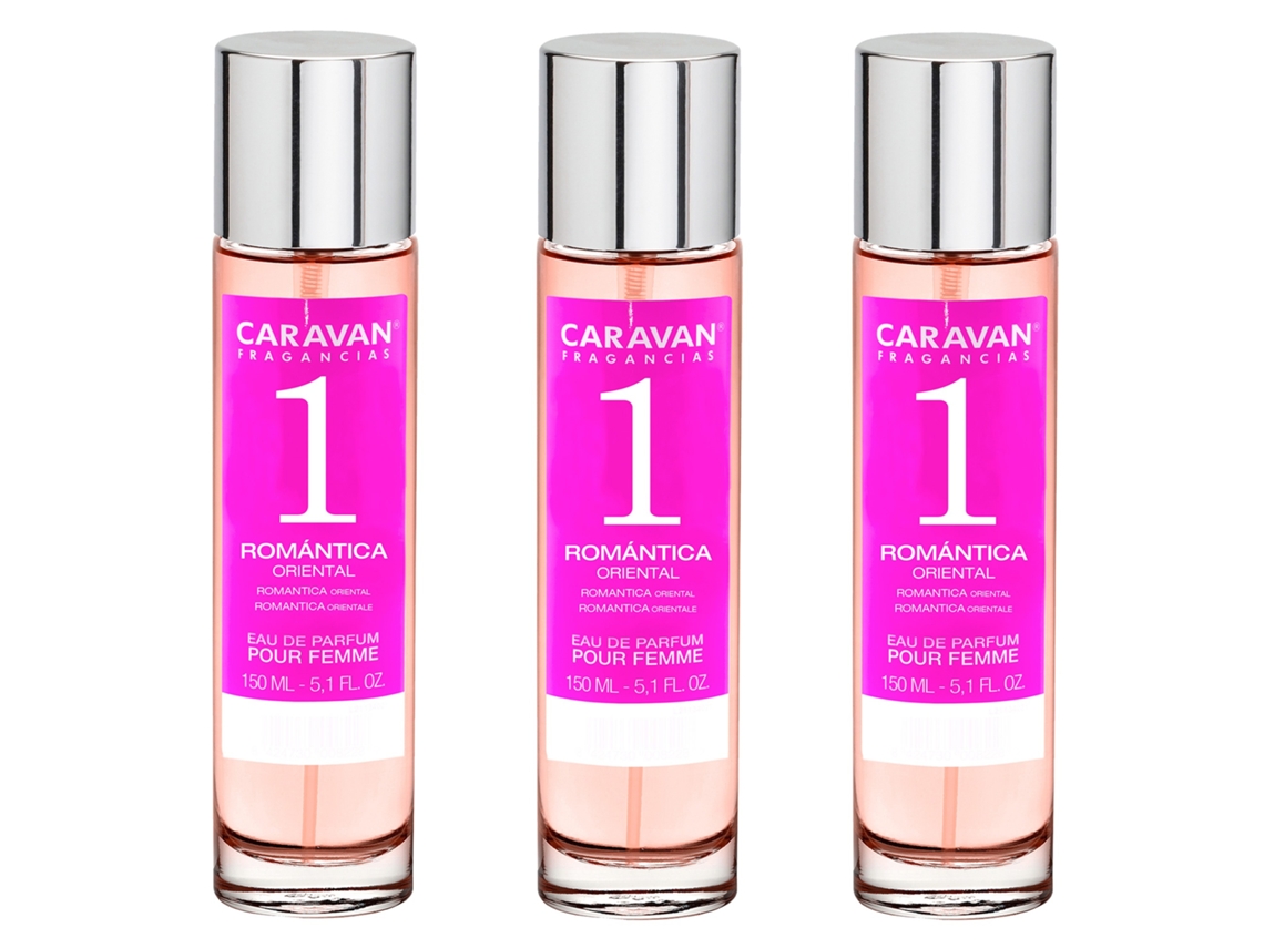 3x CARAVAN Perfume de Mujer Nº1 - 150ml