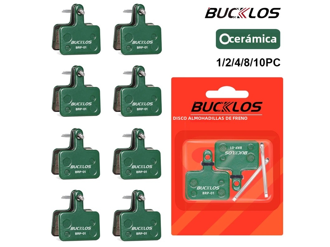 Pastillas de freno cerámicas para bicicleta de montaña Shimano MT200 B01s B05s, pastillas de freno de disco hidráulico Vayotoy