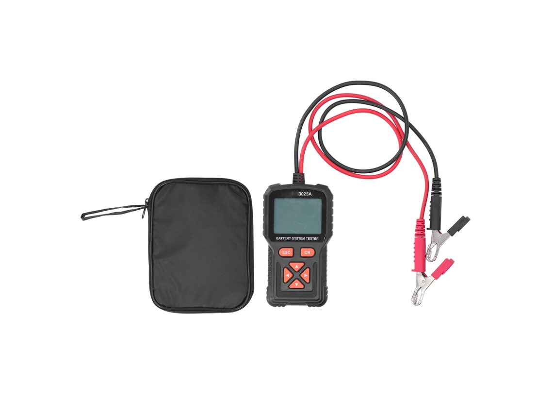 Tester De Baterías De Coche Analizador Digital Cca Resistencia Interna Para Coche Camión Moto Barco Suv