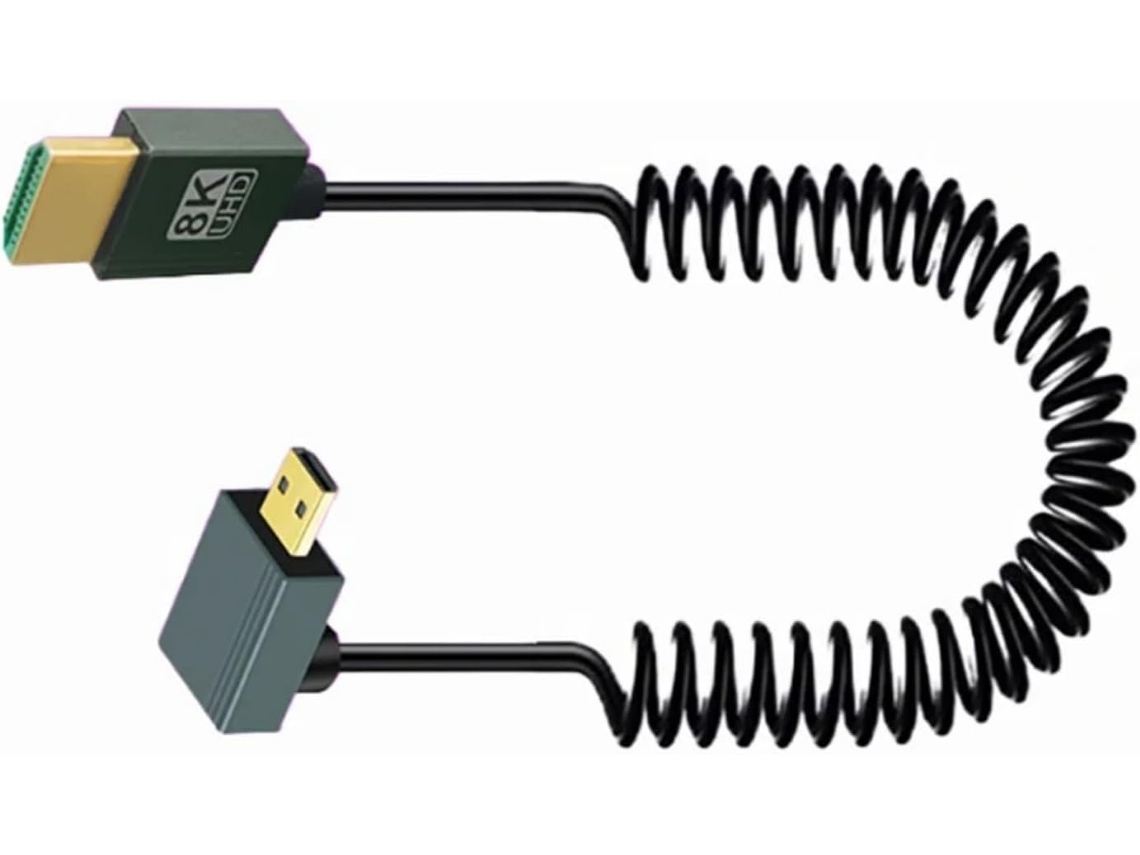 Cable Adaptador Hdtv 8k60hz Flexible Y Portátil Para Uso En Cine En Casa Y Oficina.