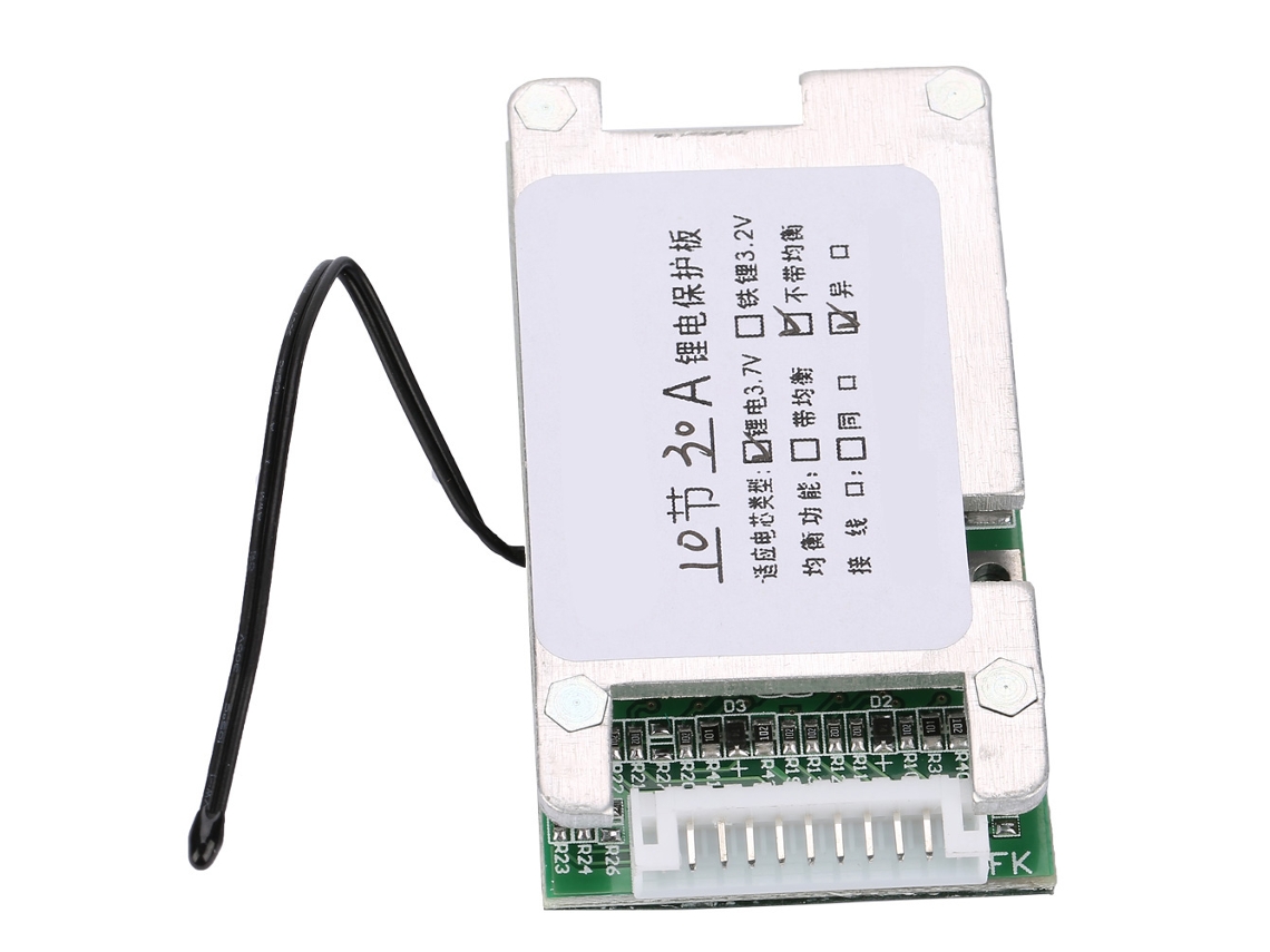 Yncm2026-placa De Protección Para Baterías De Litio Li-ion 10s 30a Bms Pcb