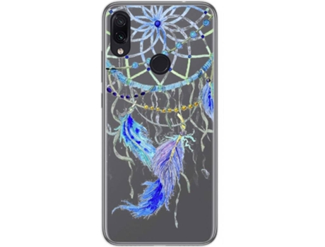 Carcasa Xiaomi Redmi Note 7 TUMUNDOSMARTPHONE Plumas Multicolor