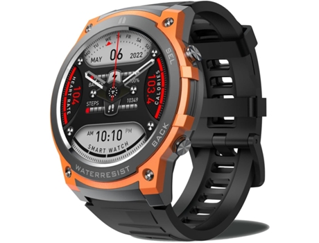 Reloj Inteligente para Hombres (Responder/Hacer Llamadas), Redondo 1.43 AMOLED, Rastreador de Actividad, Monitor de Sueño/Frecuencia Cardíaca/SpO2,...