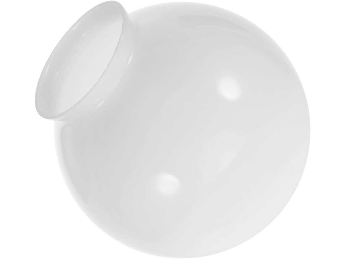 Elegante Sala De Estar De Diseño Esférico En Color Blanco.