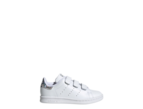 Zapatillas ADIDAS Stan Smith Cadet Scratch Argent Niños (35 - Plata)