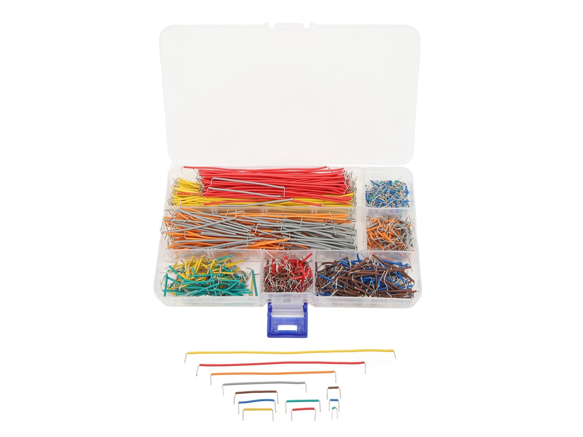 2026-840pcs Cable Jumper Flexible Para Breadboard Cable De Conexión Con Caja De Almacenamiento