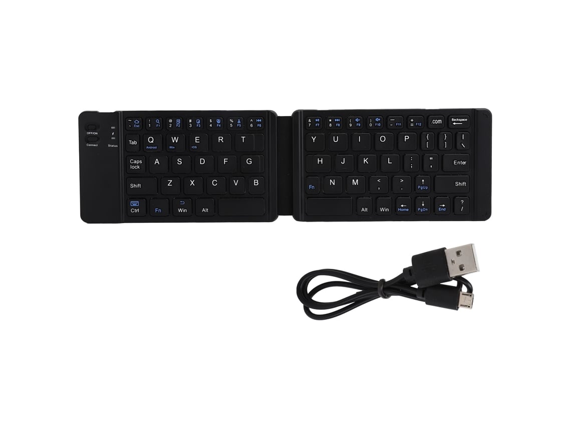 Teclado Bluetooth Plegável (bateria Integrada, Conexão Sem Fio)