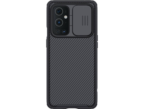 Funda OnePlus 9 Pro Camshield Nillkin con Protección Cámara Slide Negro