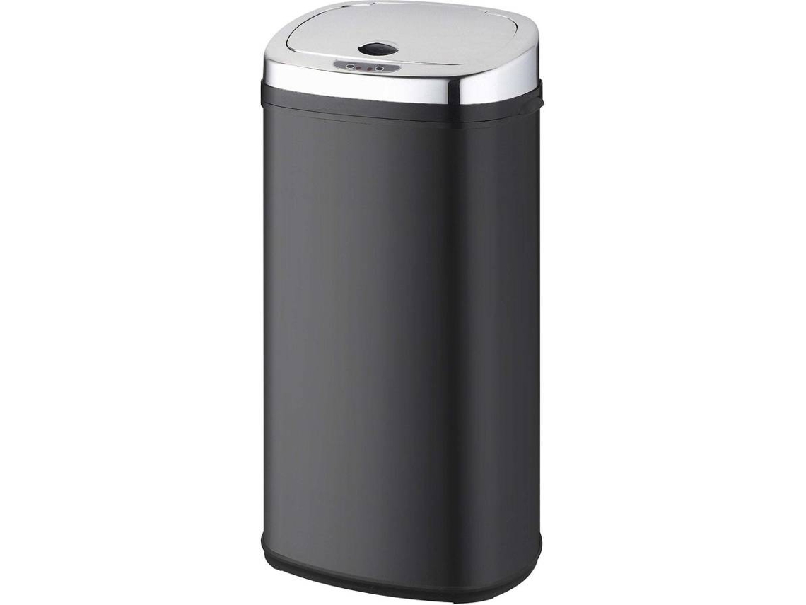 Cubo de Basura KITCHEN MOVE (Gris - Acero Inoxidable - 42 L)