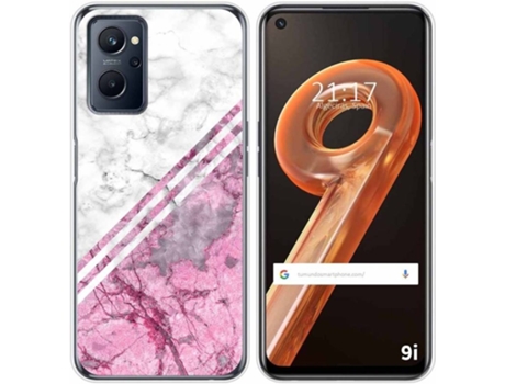 Carcasa Realme 9i TUMUNDOSMARTPHONE Dibujos Mármol 03 Multicolor