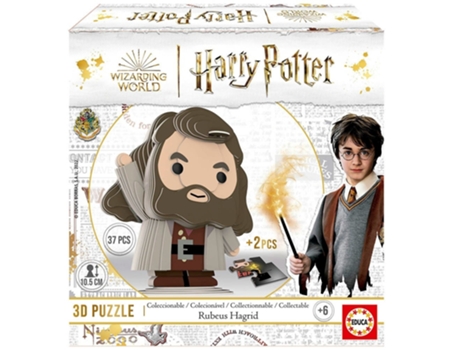 Harry Potter Puzzle 3D Figura Rubeus Hagrid 6 Años EDUCA