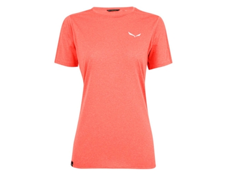 Camiseta de Mujer SALEWA Pedroc Hybrid Dryton Naranja (XS)