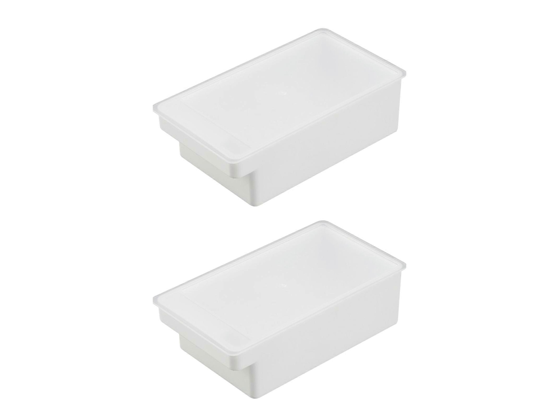 Mantequillera multiusos Rosewell con cortador integrado, recipiente de polipropileno resistente para almacenar mantequilla fresca y conservar alimentos.