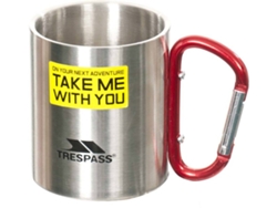 Taza para Camping TRESPASS Bruski (Acero inoxidable)