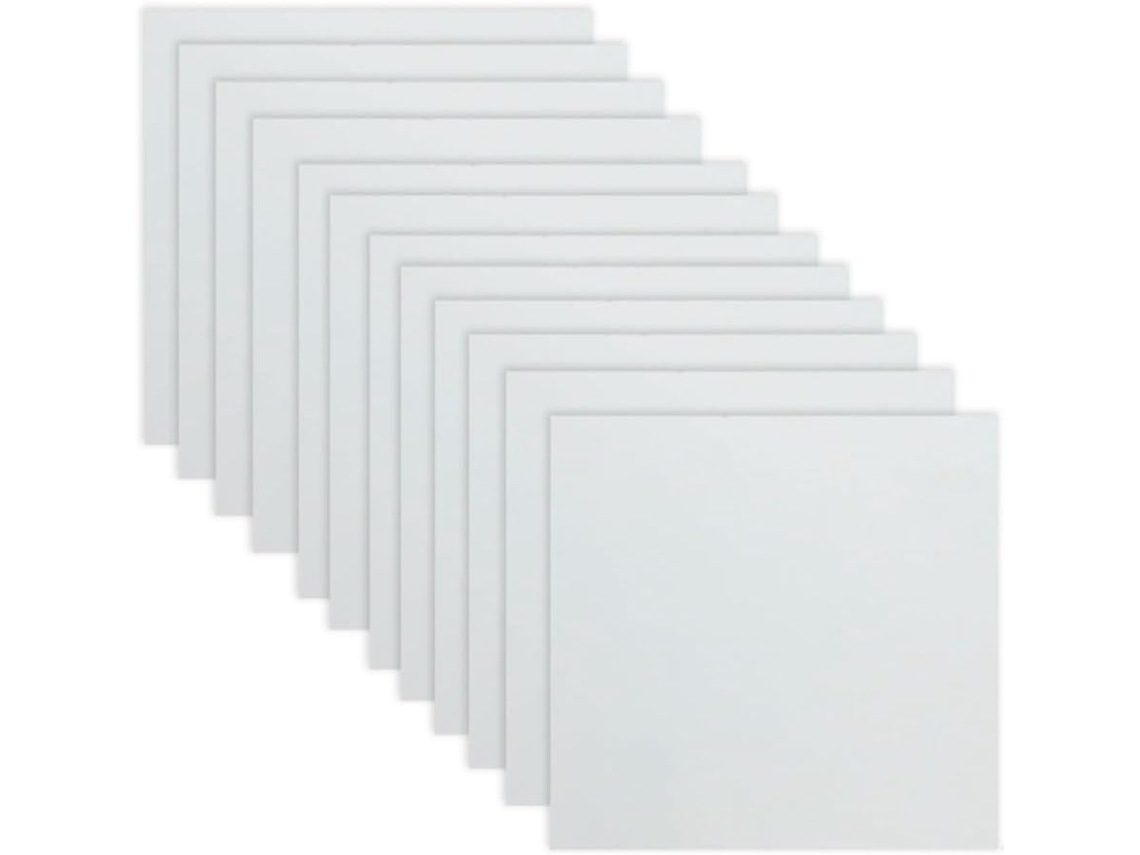 12 Láminas De Mylar Pet En Blanco De 10 Pulgadas Para La Fabricación De Plantillas.