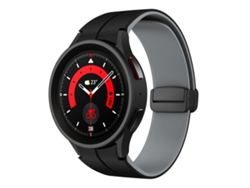 Correa de silicona bicolor para Samsung Galaxy Watch 6 / 6 Classic con cierre magnético plegable.