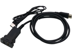 Toma De Entrada De Vídeo Usb Para Coche Y Puerto Hdtv Para Modelos De Vehículos. Durabilidad De Instalación.