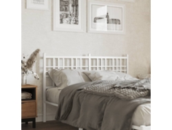 Cabecero De Metal Blanco 120 Cm