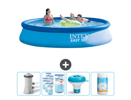 Piscina Insuflável INTEX 28142GN-CB89 (7290 L - 396x84cm)