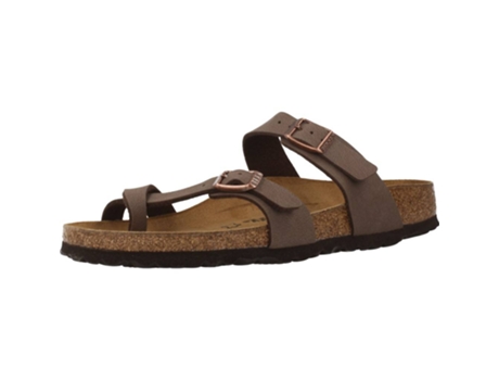 Zapatos de Mujer BIRKENSTOCK Mayari Bf Tecido Marrón (42)