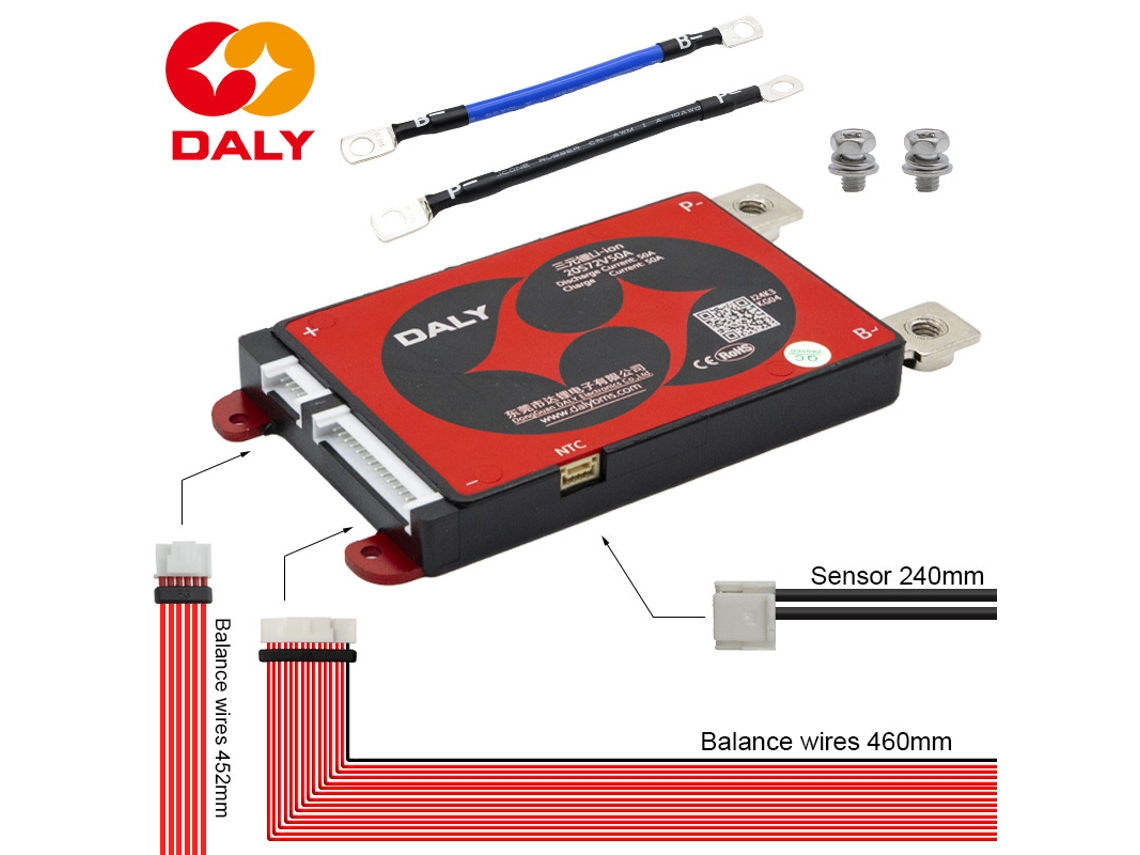 Bms 20s 72v 50a daly New Generation