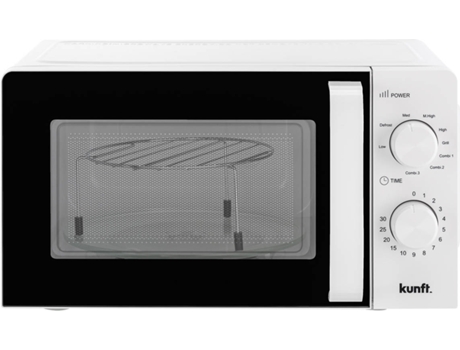 Microondas KUNFT KMW-5219 (20 L - Con Grill - Blanco)