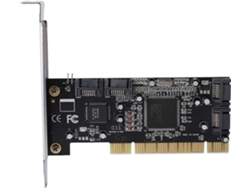Tarjeta Controladora De Disco Duro Pci De 4 Puertos Y 5 Gb Con Interfaz S (sil3114) Para Instalación Interna.