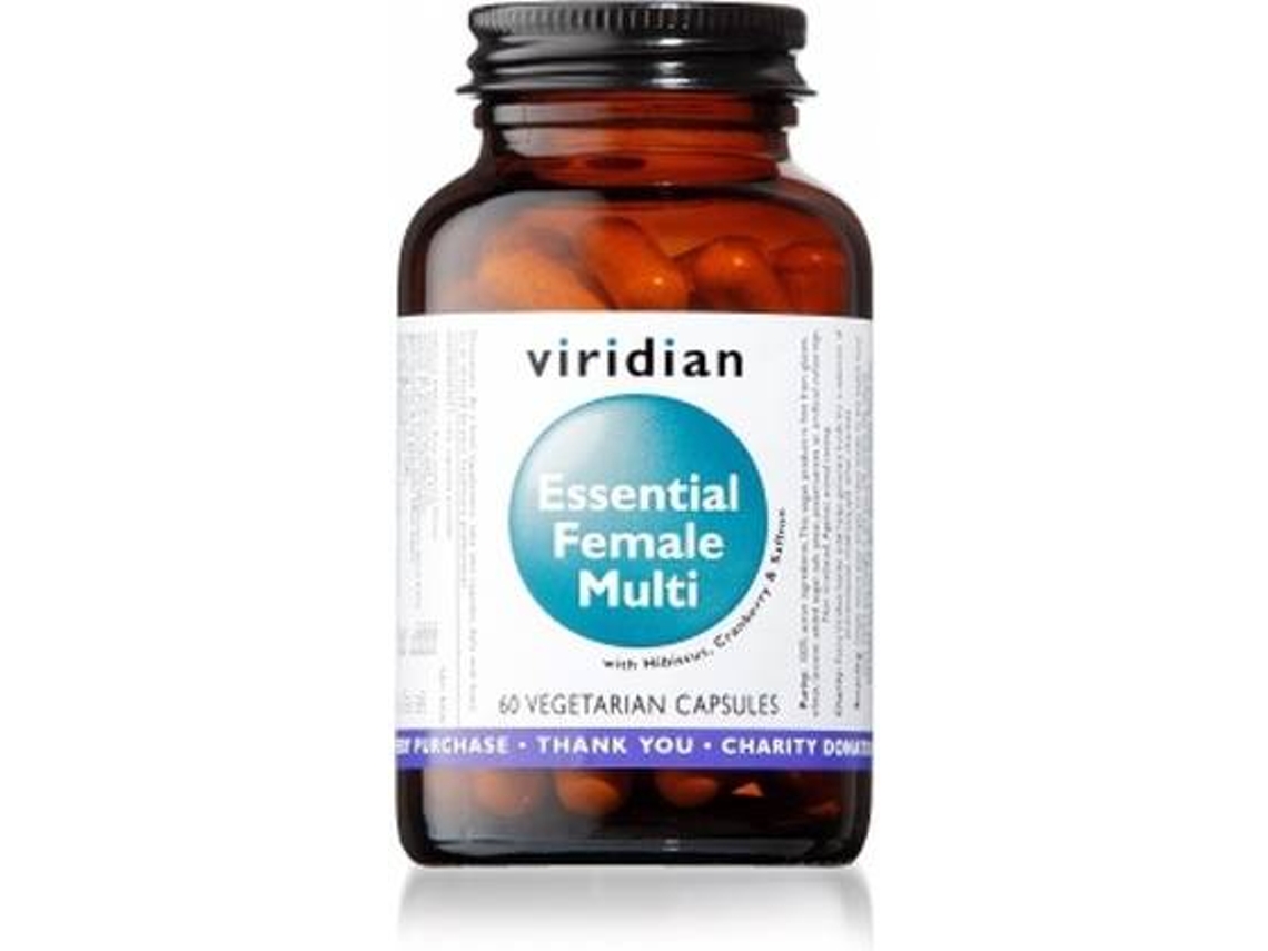 Complemento Alimentar VIRIDIAN Multi Mulher (60 cápsulas)