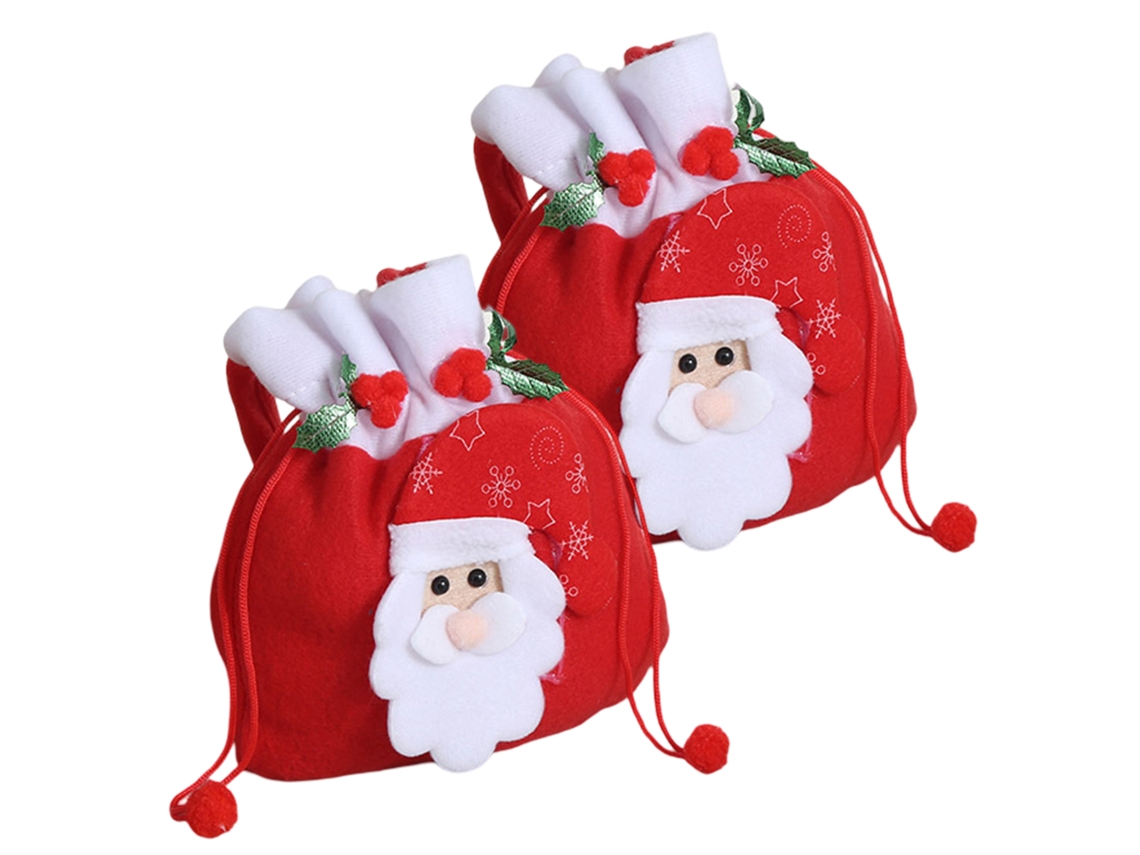 Bolsa de regalo para Navidad, frutas y decoración de regalos. TRUYUETY
