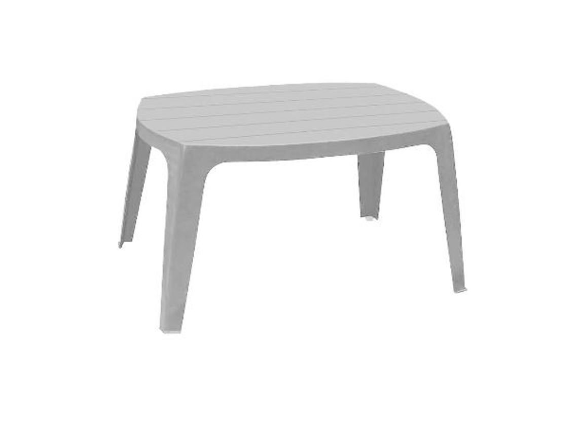 Mesa baja kai 76x49x43cm blanca