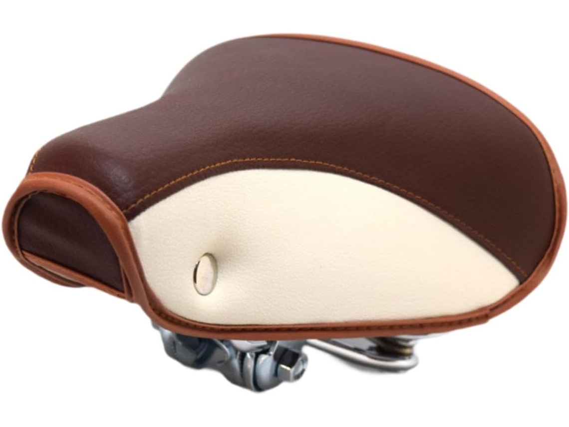 Sillín De Bicicleta Vintage Harilla, Cojín Muelles Con Remaches Retro, Asiento Para Hombres Mujeres. Cómodo