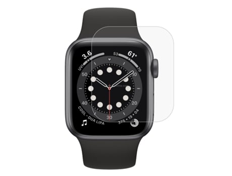 Película de vidrio templado 9H 2.5D para Apple Watch Series 5/4 44 mm