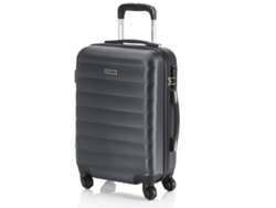 Maleta de Viaje ITACA Dura 4 Ruedas Negro (54 x 38 x 20 cm - 30 L)