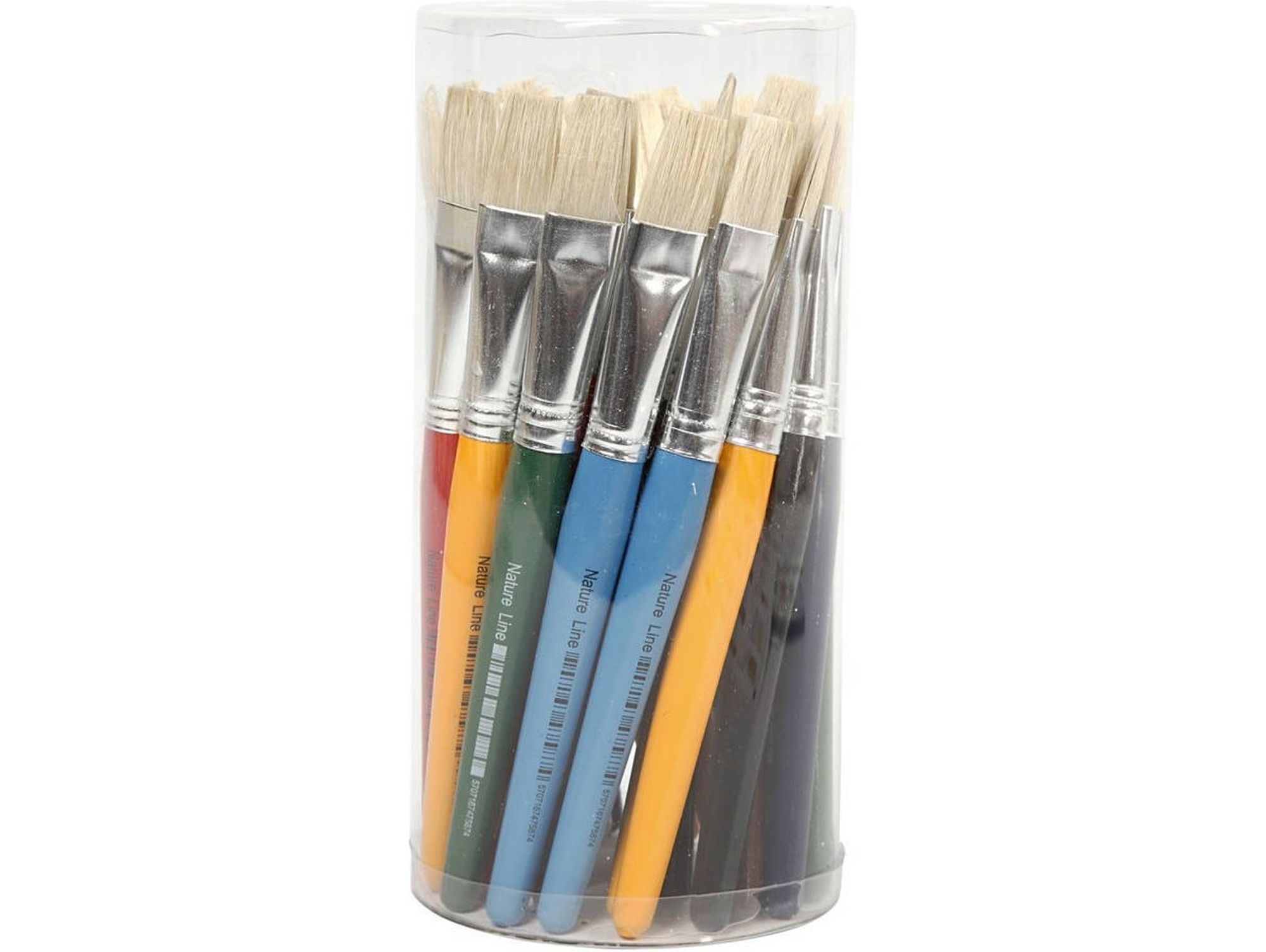Conjunto de 30 Pinceles CREATIV COMPANY 10351 (Multicolor - Pincel plano - Cerdas de cerdo)