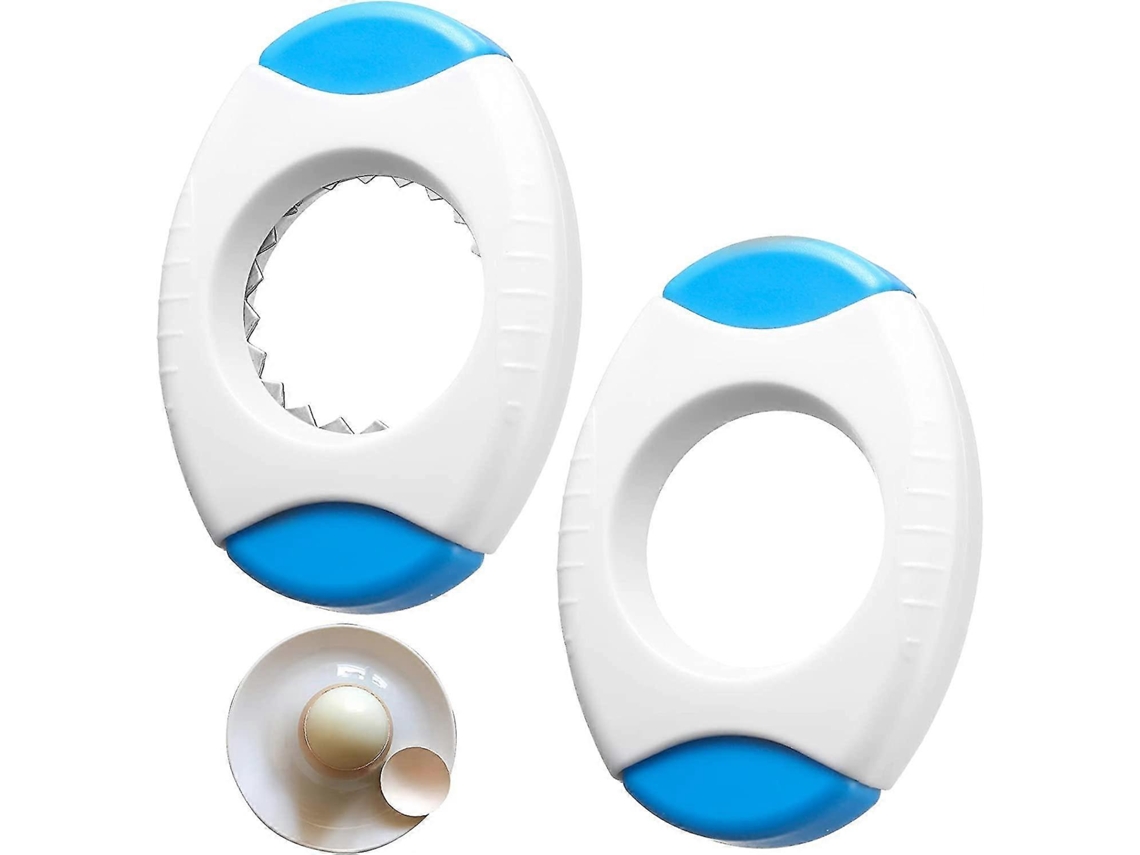 Abridor de huevos, cortador de huevos cocidos, compacto e ideal para abrir huevos. Rosewell (2 unidades)