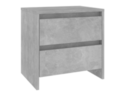 Mesita de noche de derivados de madera gris cemento MAISON EXCLUSIVE