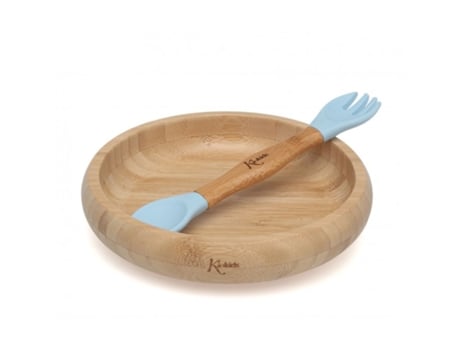 Vajilla de Silicona y Bambu de KIOKIDS
