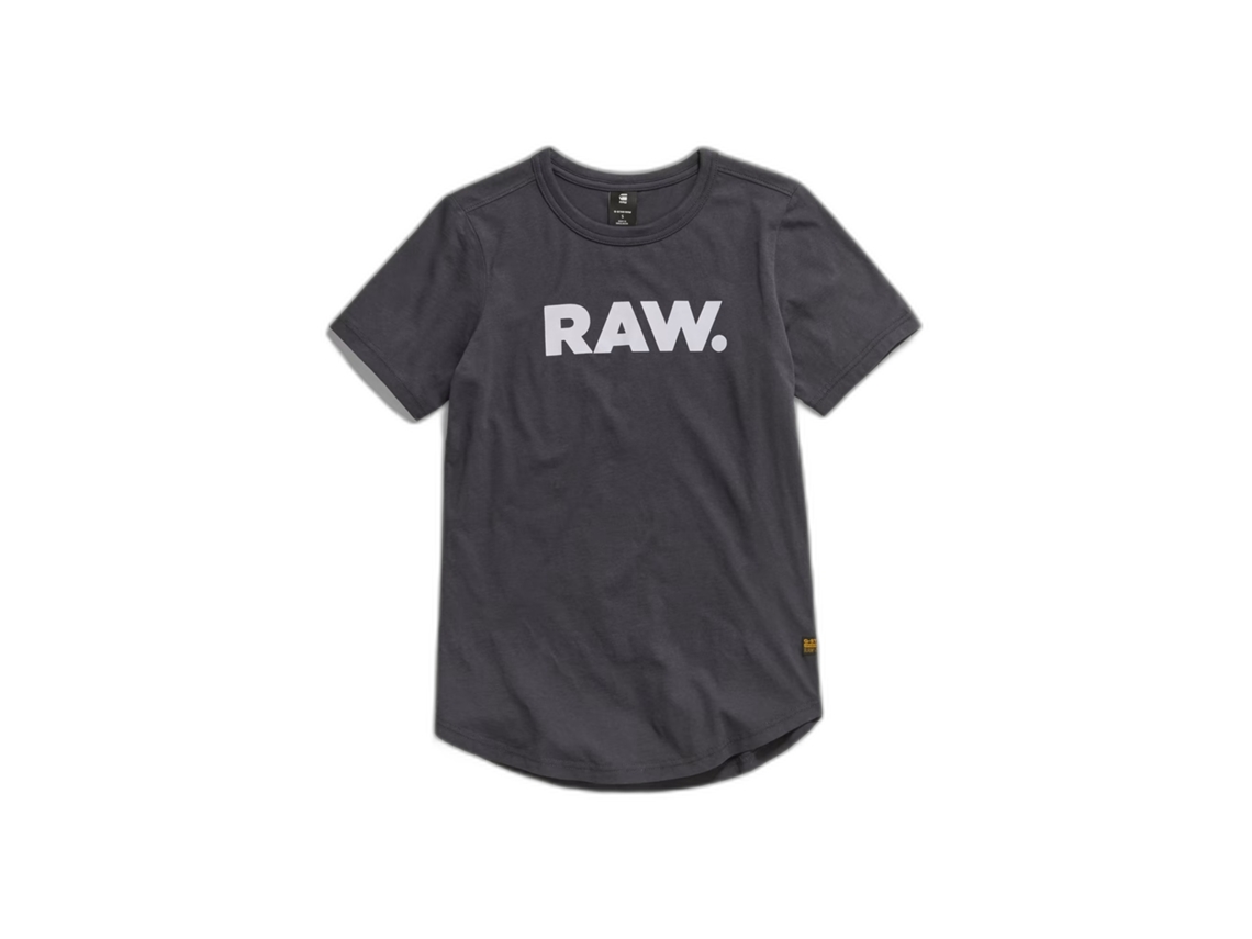 Camiseta de Mujer G STAR Slim Fit Raw Gris S Worten.es