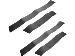 Conjunto De 4 Adesivos Decorativos De Proteção Para Portas Contra Impactos.