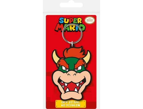 SUPER MARIO (BOWSER) RUBBER KEYCHAIN